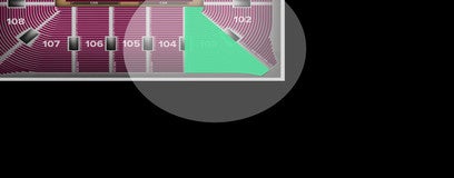 Seat view from Section