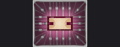 Seat view from Standing Room Only