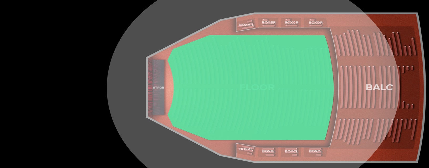 Seat view from Floor