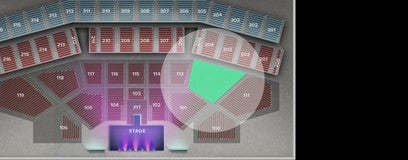 Seat view from Lower
