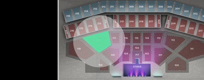 Seat view from Lower