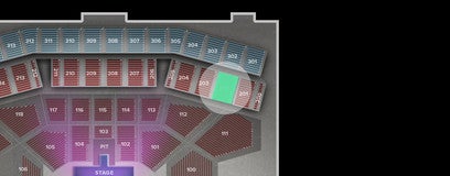 Seat view from Middle