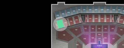 Seat view from Middle