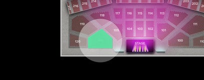 Seat view from Lower