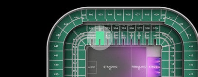 Seat view from Lower