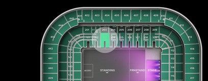 Seat view from Lower