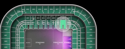 Seat view from Lower