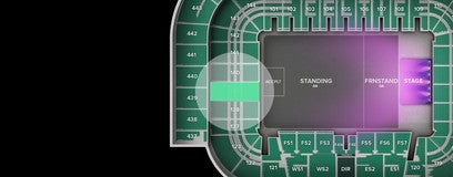 Seat view from Lower