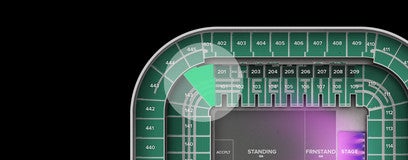 Seat view from Lower