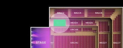 Seat view from Mezzanine