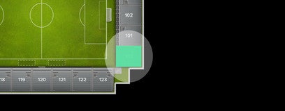 Seat view from Section