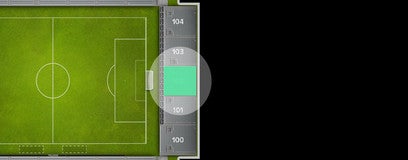 Seat view from Section