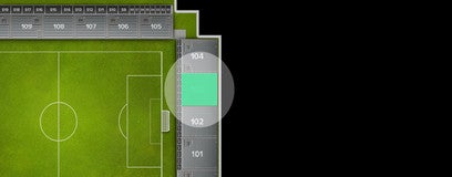 Seat view from Section