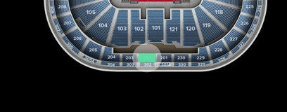 Seat view from Middle
