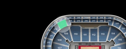Seat view from Middle