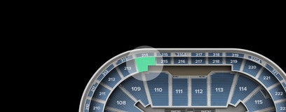 Seat view from Middle