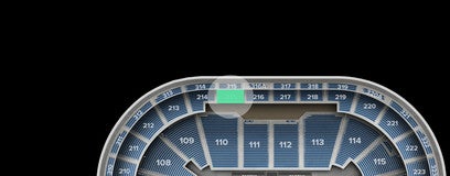 Seat view from Middle