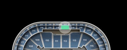 Seat view from Middle