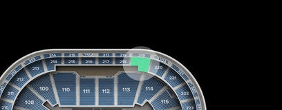 Seat view from Middle