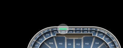 Seat view from Upper