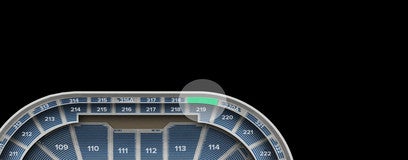 Seat view from Upper