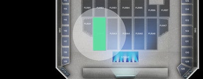 Seat view from FLRA2