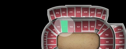 Seat view from Lower