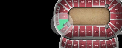 Seat view from Lower