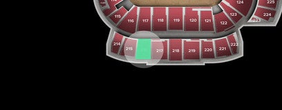 Seat view from Upper