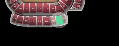 Seat view from Upper