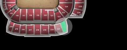 Seat view from Upper