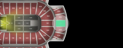 Seat view from Upper