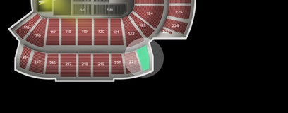 Seat view from Upper