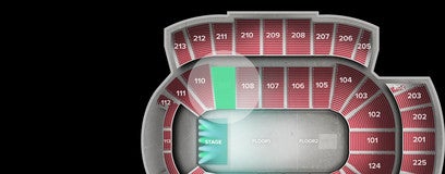 Seat view from Lower