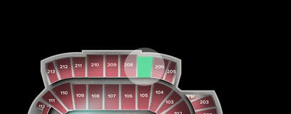 Seat view from Upper