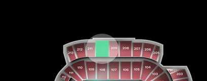 Seat view from Upper