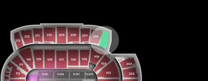 Seat view from Upper