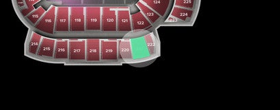 Seat view from Upper