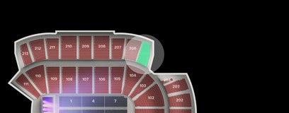 Seat view from Upper