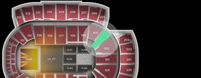 Seat view from Lower