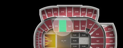 Seat view from Lower
