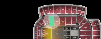 Seat view from Lower