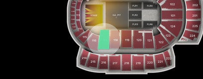 Seat view from Lower