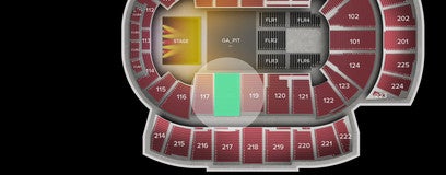 Seat view from Lower