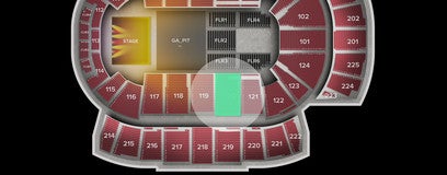 Seat view from Lower