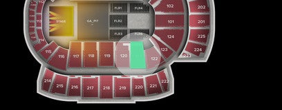 Seat view from Lower