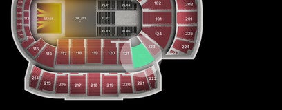 Seat view from Lower