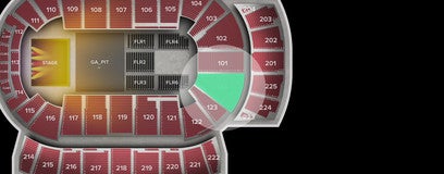 Seat view from Lower