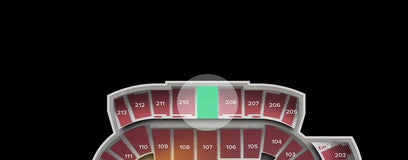 Seat view from Upper