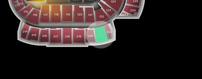 Seat view from Upper